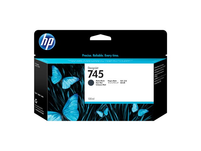 HP 745 - 130 ml - matte black - original - DesignJet - ink cartridge - for DesignJet Z2600 PostScript, Z5600 PostScript