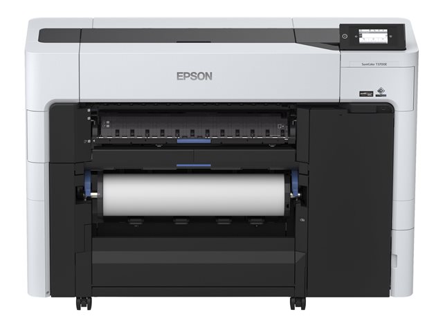 Epson SureColor SC-T3700DE - 24\" large-format printer - colour - ink-jet - Roll (61 cm) - 2400 x 1200 dpi - up to 130 sq.m/hour (mono) / up to 130 sq.m/hour (colour) - USB, Gigabit LAN, Wi-Fi - cutter