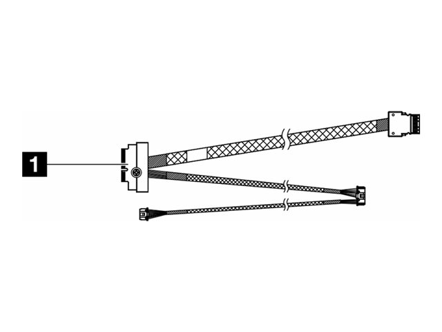 Lenovo - Storage cable kit - for M.2 NVMe 2-Bay RAID