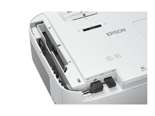 Epson EH-TW6150 - 3LCD projector - 2800 lumens (white) - 2800 lumens (colour) - 16:9 - 4K - black / white