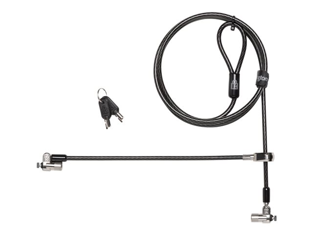 Kensington MicroSaver 2.0 Keyed Twin Laptop Lock - Security cable