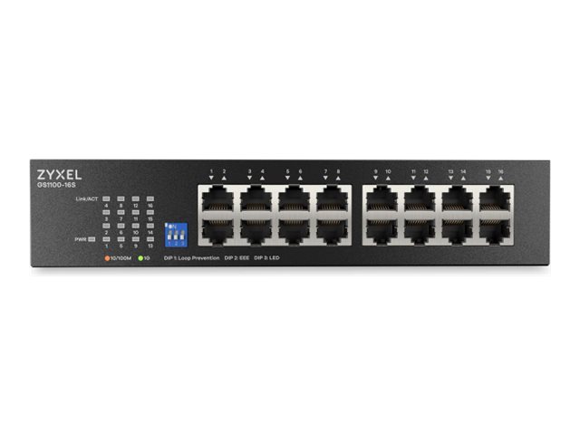 Zyxel GS1100-16S 16 port Gigabit - DIP s