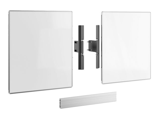Optoma RISE A227 - Whiteboard - floor-standing, display lift trolley - 2-part hinged - white