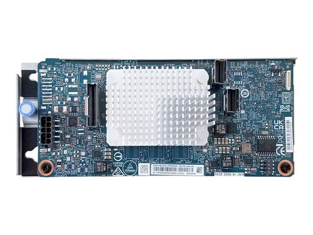 Lenovo ThinkSystem 5350-8i - Storage controller - 8 Channel - SATA 6Gb/s / SAS 12Gb/s - low profile - RAID RAID 0, 1, 5, 10, JBOD - PCIe 3.0 x8 - for ThinkSystem SR630 V3, SR635, SR645 V3, SR650 V2, SR65X V3, SR675 V3, ST650 V2, ST650 V3