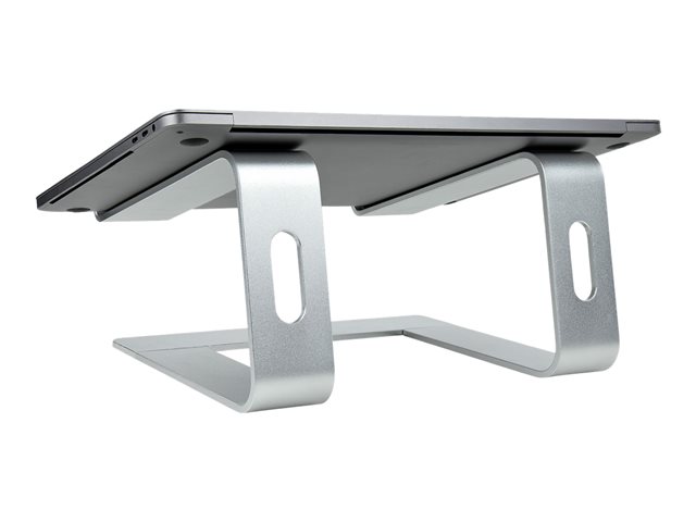 StarTech.com Laptop Stand for Desk, 5kg/11lb, Aluminum, Silver, Ergonomic - Notebook stand - 13\" - 17\" - silver