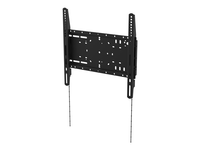 VISION Heavy Duty Display Wall Mount - LIFETIME WARRANTY - fits display 32-75\" with VESA sizes up to 400 x 400 including 350 x 350 - non-tilting - suits interactive flat panels or LED TVs - arms latch securely - media player fixing points - SWL 100 kg / 220 lb - fits Microsoft Surface Hub 2 - black