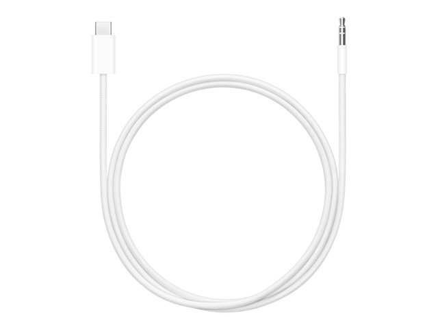 Apple - USB-C to headphone jack adapter - 24 pin USB-C male to 3.5mm audio jack male - 1.2 m - bi-directional