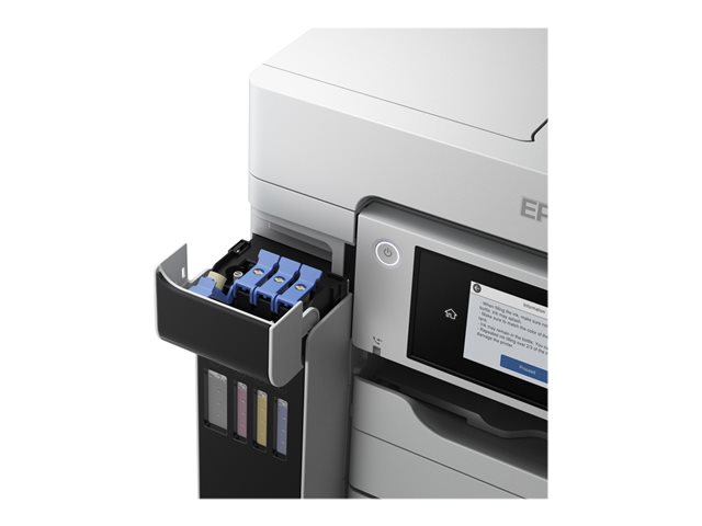 Epson EcoTank ET-5880 - Multifunction printer - colour - ink-jet - A4 (210 x 297 mm) (original) - A4 (media) - up to 25 ppm (printing) - 550 sheets - 33.6 Kbps - USB, LAN, Wi-Fi
