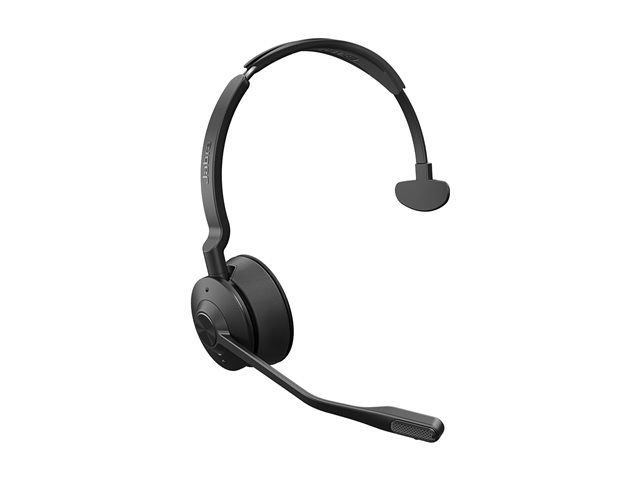 Jabra Engage 75 SE Mono - Headset - on-ear - DECT / Bluetooth - wireless - NFC - Zoom Certified, Google Meet Certified, Amazon Chime Certified, Certified for Microsoft Teams Open Office, Works With Chromebook Certified, UC certified