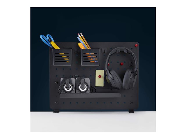 Clamp-On Pegboard Desktop Organizer