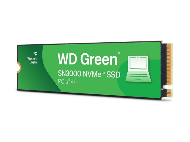 WD Green SN3000 WDS200T4G0E-00CPS0 - SSD - 2 TB - internal - M.2 2280 - PCIe 4.0 x4 (NVMe)