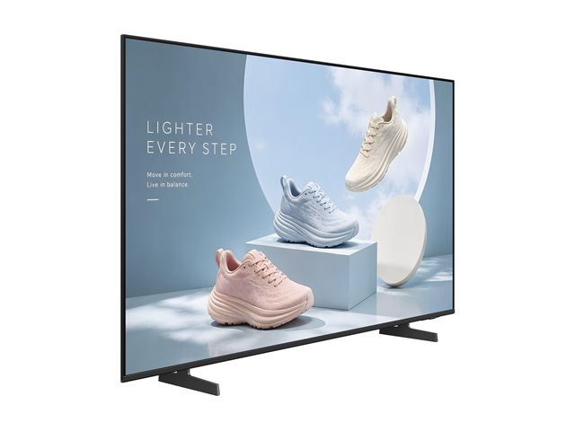 55 | Non-tactile |  UHD 3840x2160 (16:9) | 300 | 16/7 | | Tuner, Biz TV App, Tizen 8.0 | | | HP : 2x10W | 3 ans