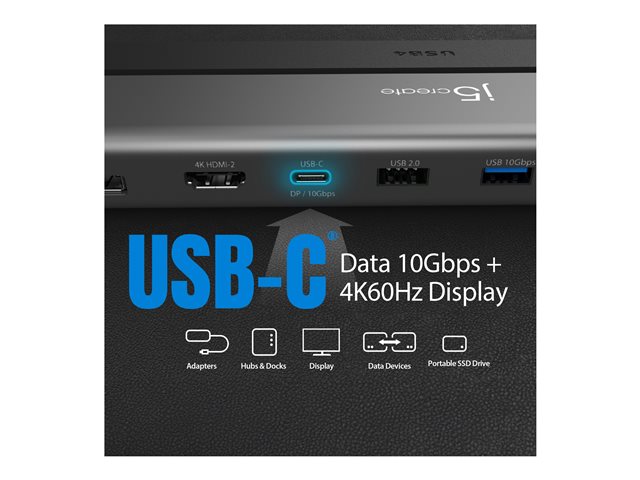 USB4 TRIPLE 4K DISPLAY DOCKING STATION