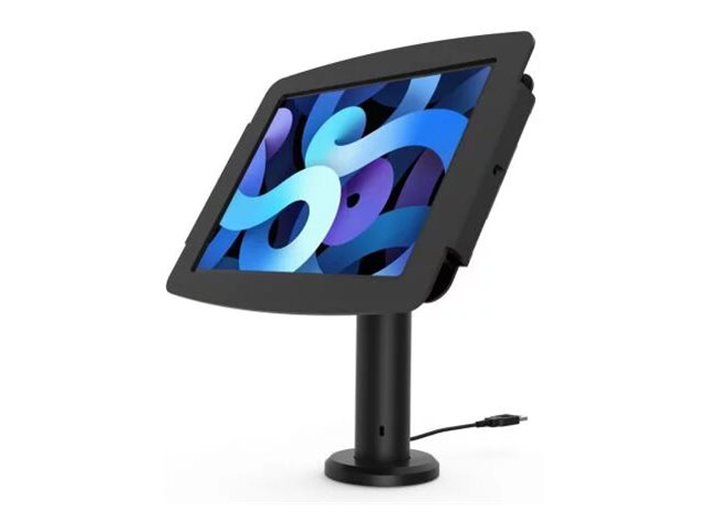 Compulocks iPad Pro 11\" (1-4th Gen) Space Enclosure Tilting Stand 4\" - Stand - for tablet - lockable - high-grade aluminium - black - desktop, surface mountable - for Apple 11-inch iPad Pro (1st generation, 2nd generation, 3rd generation, 4th generat