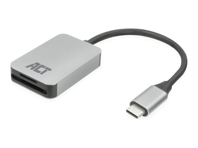 USB-C card reader for SD and micro SD