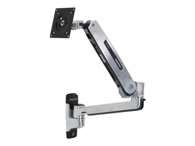 Ergotron LX - Mounting kit (sit-stand arm, extension, base, VESA adapter) - for LCD display - capacity 3.2-11.3 kg - polished aluminium - screen size: up to 42\" - wall-mountable