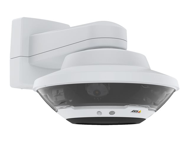 AXIS Q6100-E 60 Hz - Network surveillance camera - dome - outdoor - vandal / waterproof - colour (Day&Night) - 20.4 MP - 2592 x 1944 - fixed iris - fixed focal - GbE - MJPEG, H.264, H.265 - High PoE