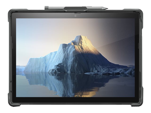 Lenovo ThinkPad - Back cover for tablet - thermoplastic polyurethane (TPU), polycarbonate, silicone - black - for ThinkPad X12 Detachable 20UV, 20UW