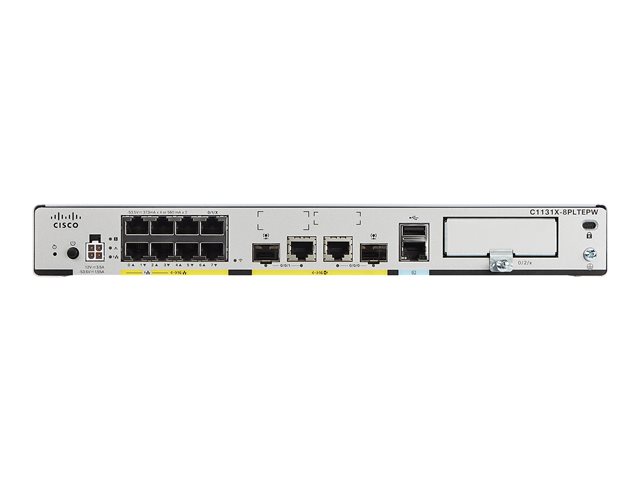 ISR 1100X 8P Dual GE SFP Router Pluggabl