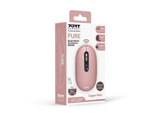 MOUSE RECHARGEABLE BLUETOOTH PURE MAC -