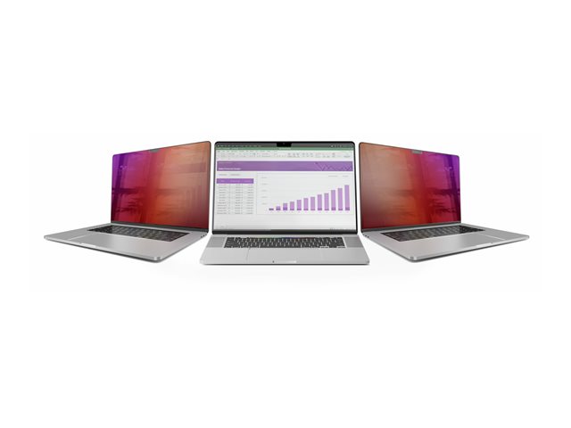 StarTech.com 14-inch MacBook Pro 21/23 Privacy Screen, Gold Filter w/Enhanced Privacy, Computer Security Shield, Double-Sided Screen Protector, +/- 30 Deg. - Notebook privacy filter (horizontal) - removable - adhesive - 14\" - gold, black