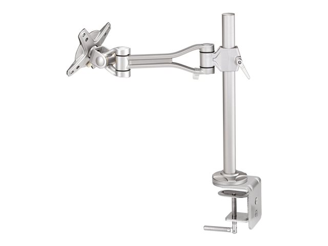 Neomounts FPMA-D1020 - Mounting kit - full-motion - for LCD display - silver - screen size: 10\"-30\" - clamp mountable, desk-mountable