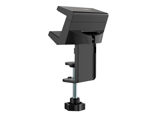 StarTech.com Power Strip Desk Mount - Clamp-on Power Strip Holder - Adjustable - Desk / Table Clamp for Power Strip (PWRSTRPCLMP) - Power strip mounting clamp - desk mountable - black