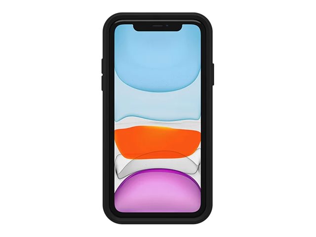 LifeProof SEE - Back cover for mobile phone - 50% recycled plastic - black crystal - for Apple iPhone 11