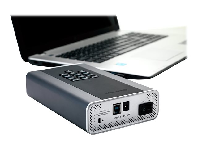 diskAshur DT2 256/3TB FIPS 1402 Graphite