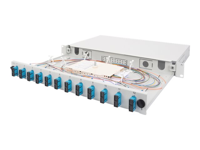 FO SPLICE BOX 1U QUICK