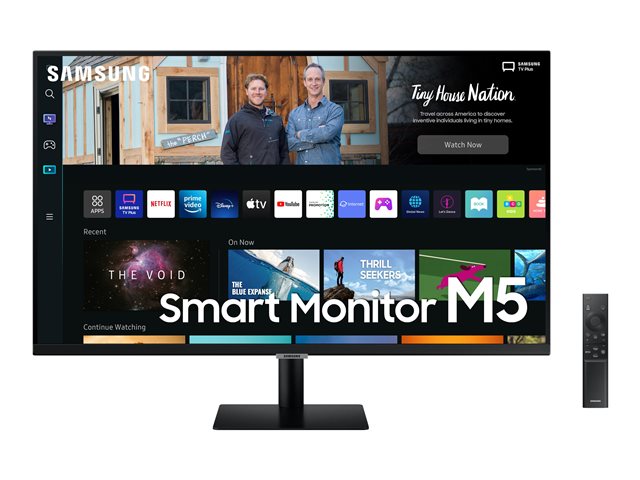 Samsung S27BM500EU - M50B Series - LED monitor - Smart - 27\" - 1920 x 1080 Full HD (1080p) @ 60 Hz - VA - 250 cd/m² - 3000:1 - HDR10 - 4 ms - 2xHDMI - speakers - black