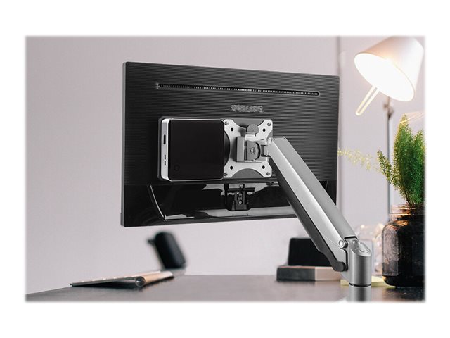 Neomounts THINCLIENT-01 - Mounting component (holder) - for thin client - black - behind flat-panel