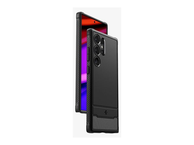 Spigen Gal S24 Ultra Rugged Armor Black