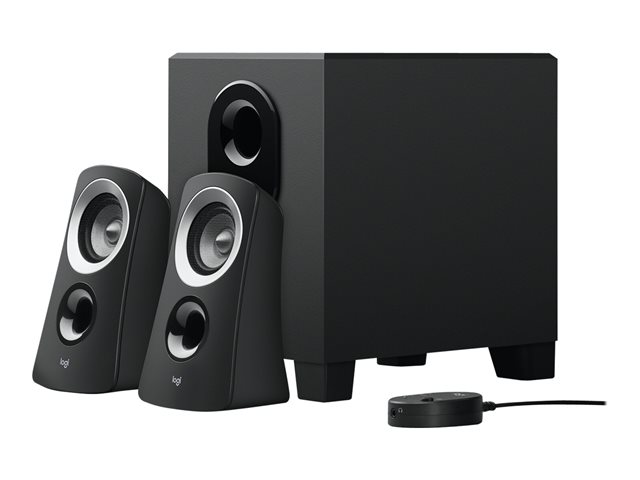 Logitech Z-313 - Speaker system - for PC - 2.1-channel - 25 Watt (Total)