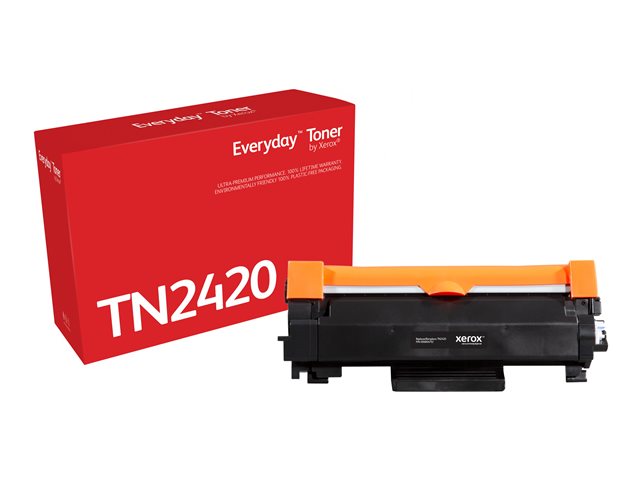 Everyday - High capacity - mono - compatible - toner cartridge (alternative for: Brother TN2420)