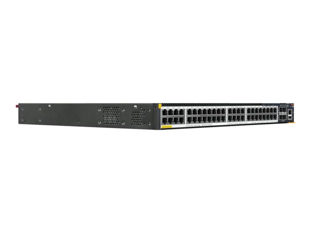 HPE Aruba 6300M - Switch - L3 - Managed - 48 x 10/100/1000 + 4 x 1 Gigabit / 10 Gigabit / 25 Gigabit / 50 Gigabit SFP56 (uplink / stacking) - back to front airflow - rack-mountable