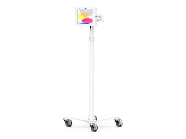 Compulocks Apex - Mounting kit (enclosure, cart stand) - for tablet - lockable - medical - high-grade aluminium - white - for Apple iPad A16 Wi-Fi, A16 Wi-Fi + Cellular