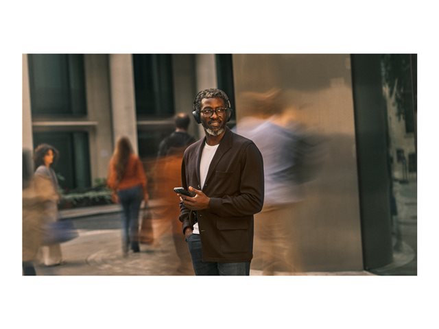 Jabra Evolve3 75 MS, Link390a, Black,WLC Chrg
