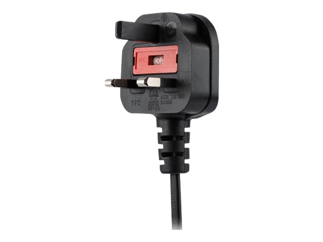StarTech.com 6ft (1.8m) UK Laptop Power Cable, BS 1363 to C7, 2.5A 250V, 18AWG, Black, AC Notebook/Laptop Replacement Cord, Printer Cable, UK Laptop Charger Cord, BS 1363 to IEC60320 C7 - Power Brick Cord - Power cable - IEC 60320 C7 to BS 1363 (M) - AC 230 V - 1.8 m - black