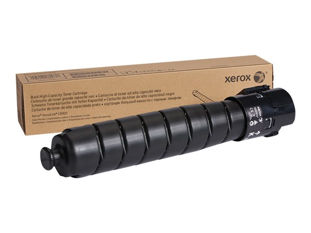 Xerox VersaLink C8000 - High capacity - black - original - toner cartridge - for VersaLink C8000/DT, C8000/DTM, C8000V/DT, C8000V/DTM