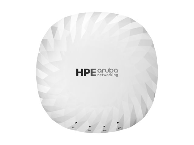 HPE Aruba Networking AP-745 (RW) - Campus - radio access point - Wi-Fi 7, Bluetooth 5.4 LE - Wi-Fi 7, Bluetooth, ZigBee - 2.4 GHz, 5 GHz, 6 GHz - BTO ceiling mountable
