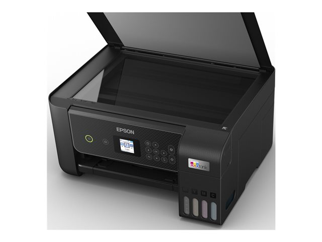 Epson EcoTank ET-2870 - Multifunction printer - colour - ink-jet - ITS - A4 (media) - up to 10 ppm (printing) - 100 sheets - Wi-Fi, USB - black
