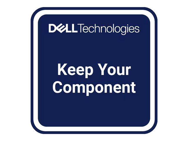 Dell 3Y Keep Your Component for ISG - Extended service agreement - component retention (for server components) - 3 years - for PowerEdge R240, R250, R340, R350, T140, T150, T340, T350, T40, T550