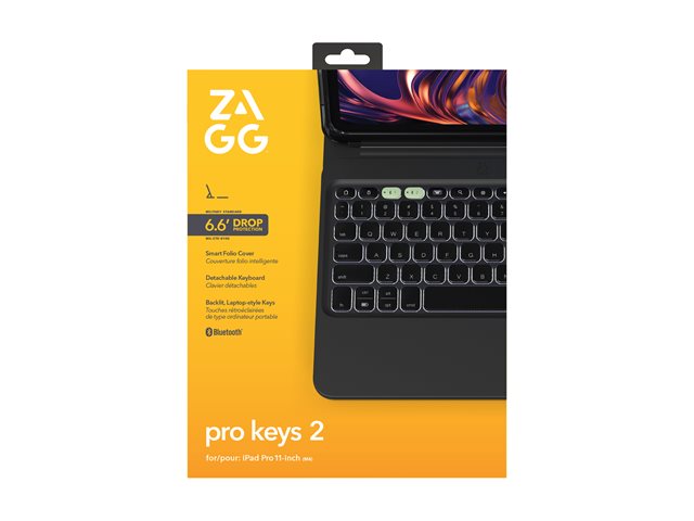 ZAGG KB ProKey 2 iPad Pro 11 M4 Bl Frenc
