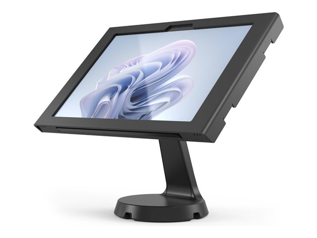 Compulocks Surface Pro 8-11 Apex Enclosure Mast Counter Stand - Mounting kit (stand, enclosure, wall mount) - for tablet - lockable - metal frame - black - screen size: 8\"-10\" - mounting interface: 100 x 100 mm - counter - for Microsoft Surface Pro 10 for Business (13 in), Pro 8 (13 in), Pro 9 (13 in)