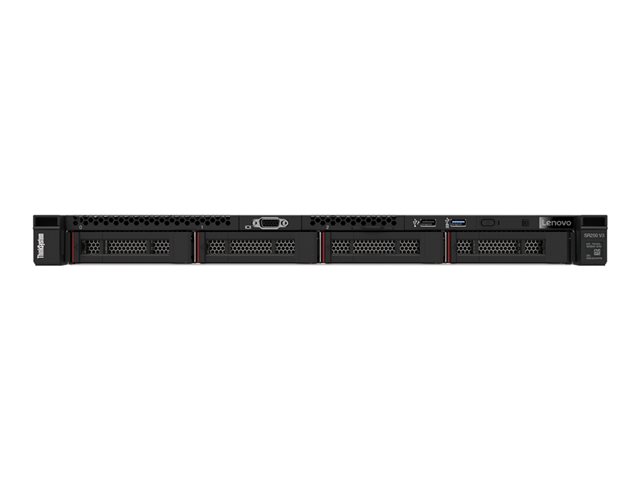 SR250 V3 Xeon E-2434 (4C 3.4GHz 8MB Cache/55W), 1x16GB, O/B, 3.5\" HS (4), SW RAID, HS 800W Titanium, XCC2 Platinum, Rails
