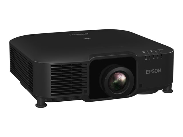 Epson EB-PU1008B - 3LCD projector - 8500 lumens (white) - 8500 lumens (colour) - WUXGA (1920 x 1200) - 16:10 - 1080p - LAN - black