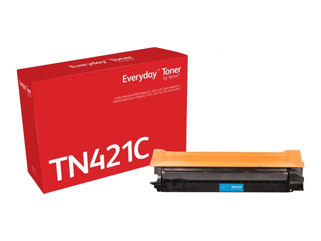 Everyday - Cyan - compatible - box - toner cartridge (alternative for: Brother TN421C) - Green World Alliance return programme
