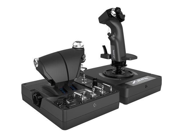 Logitech X56 H.O.T.A.S. - Joystick and throttle - wired - for PC