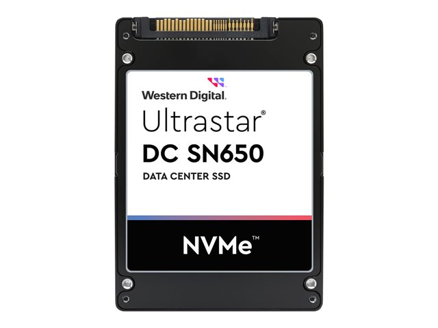 WD Ultrastar DC SN650 WUS5EA1A1ESP5E3 - SSD - 15.36 TB - internal - 2.5\" - U.3 PCIe 4.0 (NVMe)